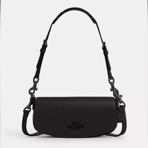 COACH Andrea Small Shoulder Bag In Smooth Leather With Tonal Hardware